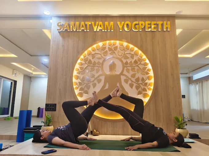 Pair yoga is a shared practice where two people use each other's bodies for support and balance to build deeper trust, better communication, and physical flexibility